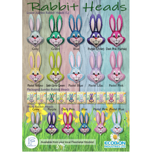 Rabbit Head Balloons